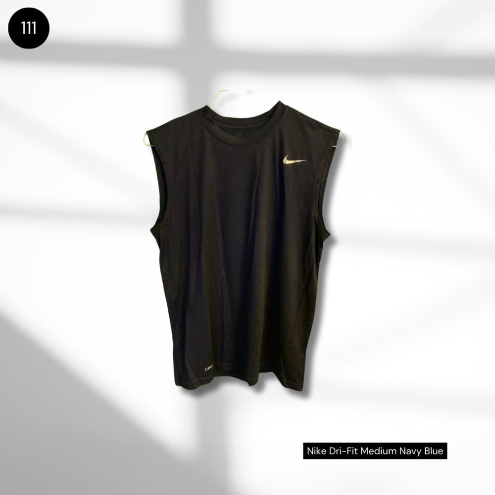 Nike Dri-Fit Performance Tank Navy Blue